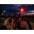 Lampa stroboskopowa LED bezprzewodowa 7 kolorów pilot 2 sztuki ostrzegawcze