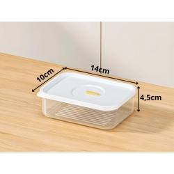 Pojemnik na żywność z pokrywką hermetyczny organizer do kuchni 600ml