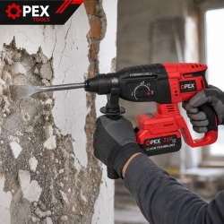 Młotowiertarka akumulatorowa OPEX TOOLS OPX28008 21V 2x 3.0Ah SDS+