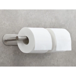 Uchwyt na ręcznik papierowy kuchenny samoprzylepny metalowy srebrny loft