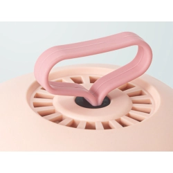 Głośnik bluetooth karaoke z mikrofonem led kolorowe kwadraty muzyka rgb