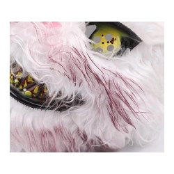 Maska na halloween królik upiorny stwór potwór przebranie strój psychopata