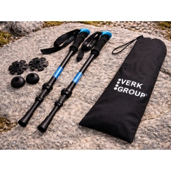 Kijki do chodzenia nordic walking trekkingowe verk group końcówki pokrowiec — zdjęcie 6