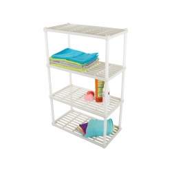 Półka łazienkowa kuchenna stojąca szafka regał 4 poziomowy organizer