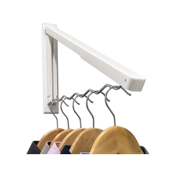 Organizer na wieszaki ubrania wieszak składany naścienny rozkładany ścienny