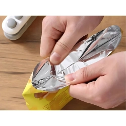 Zgrzewarka otwieracz do folii bezprzewodowa na usb z magnesem 2 w 1