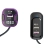 Transmiter bluetooth samochodowy fm 3x usb typ c adapter ładowarka - zdjęcie 8