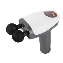 Pistolet do masażu bezprzewodowy lcd mocny zestaw 8 końcówek do pleców