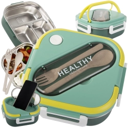 Śniadaniówka z przegródkami lunchbox do mikrofali 1000ml Verk Group