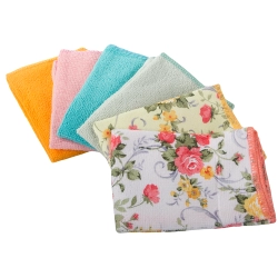 Ściereczki z mikrofibry ścierki czyściki zestaw 6 komplet do czyszczenia