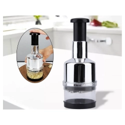 Siekacz do warzyw i owoców do czosnku krajacz ręczny rozdrabniacz pojemnik