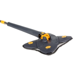 Mop płaski obrotowy do mycia podłóg podłogi z wyciskaczem higieniczny