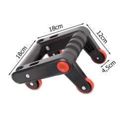 Uchwyty roller do ćwiczeń podpórki do pompek 2w1