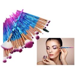 Pędzle do makijażu zestaw profesjonalny 20 sztuk