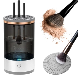 Myjka stojak do czyszczenia mycia suszenia pędzli gąbek kosmetycznych usb