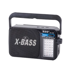 Radio kuchenne przenośne budowlane na baterie antena retro ręczne fm am