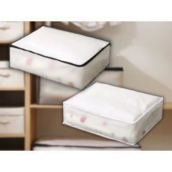 Organizer na pościel ubrania pojemnik na koce kołdrę pokrowiec na suwak xl