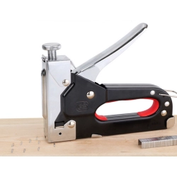 Zszywacz tapicerski taker ręczny na zszywki 4-14mm metalowy 3 w 1 blokada