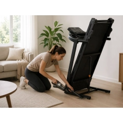 Bieżnia elektryczna treningowa fitness domowa bluetooth 12 km/h 120 kg