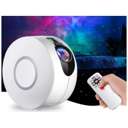 Projektor gwiazd rzutnik nieba lampka nocna nieba laserowy led pilot