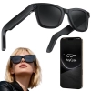 Inteligentne okulary AI z kamerą Full HD, dyktafonem, Bluetooth i funkcją tłumaczenia