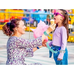 Szelki opaska dla dziecka przeciwko ucieczce zagubieniu się regulowane