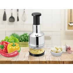 Siekacz do warzyw i owoców do czosnku krajacz ręczny rozdrabniacz pojemnik