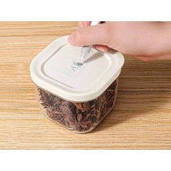 Pojemnik na żywność z pokrywką hermetyczny organizer do kuchni 500ml 0,5l