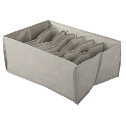 Organizer na bieliznę biustonosze do szuflady szafy 7 przegród pojemnik