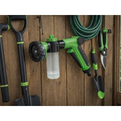 Pistolet do węża ogrodowego zraszacz ogrodowy z dozownikiem 9 trybów divodv