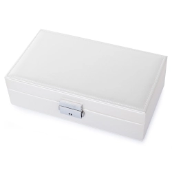 Szkatułka kuferek na biżuterię organizer kolczyki