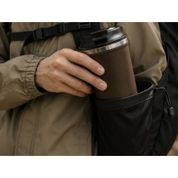 Kubek termiczny termos na gorące napoje kawa 500 ml z przyssawką anti-spill