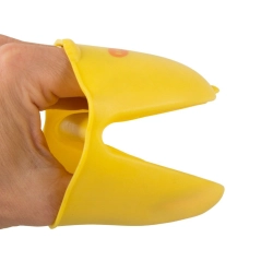 Silikonowa rękawica kuchenna łapka chwytak żaroodporna ochrona kurczak