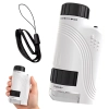 Mikroskop kompaktowy optyczny lupa 120x zoom led uv focus edukacyjny