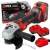 Szlifierka kątowa akumulatorowa bezszczotkowa OPEX TOOLS 21V 2x 3.0Ah 125 mm