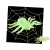 Pająk halloween 2 szt duże dekoracja straszne pająki 11cm fluorescencyjny
