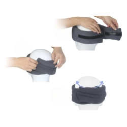 Opaska na oczy do spania maseczka zaciemniająca miękka lepszy sen relaks