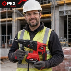 Młotowiertarka akumulatorowa OPEX TOOLS OPX28008 21V 2x 3.0Ah SDS+