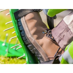 Areator ogrodowy nakładki na buty duże kolce do napowietrzania trawników