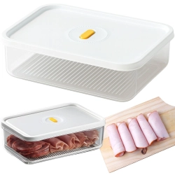 Pojemnik na żywność z pokrywką hermetyczny organizer do kuchni 1,4 l 1400ml
