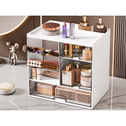 Szafka przybornik organizer na biurko półki na kosmetyki drobiazgi szuflady