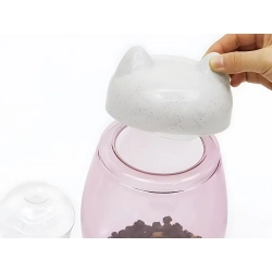 Podajnik karmy i wody dla psa kota automatyczny miska pojemnik dozownik 2w1