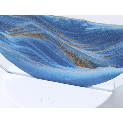 Lampa piaskowa 3d ruchomy dynamiczny piasek dekoracyjna biurko usb led rgb