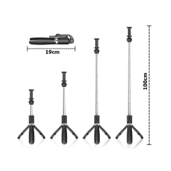Kijek do selfie stick tripod statyw pilot bluetoot