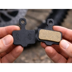 Klocki okładziny hamulców tarczowych tarczowe rowerowe do roweru zestaw