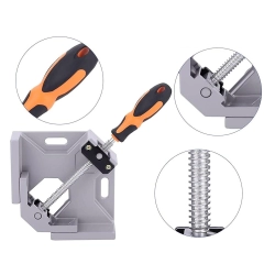 ŚCISK STOLARSKI ZACISK KĄTOWY MONTAŻOWY IMADŁO KĄT 90 NAROŻNE UCHWYT METAL - zdjęcie 10