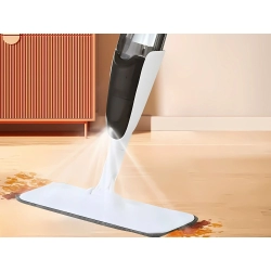 Mop płaski ze spryskiwaczem długi 120cm 350ml +3 szt wkładów z mikrofibry