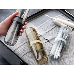 Etui pojemnik na szczoteczkę pastę do zębów turystyczny podróżny futerał