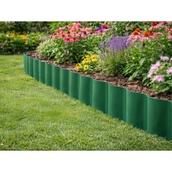 Obrzeże trawnikowe 9m x 20cm faliste zielone — zdjęcie 6
