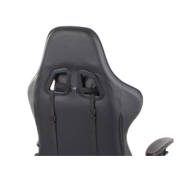 Fotel gamingowy kubełkowy obrotowy biurowy gracza